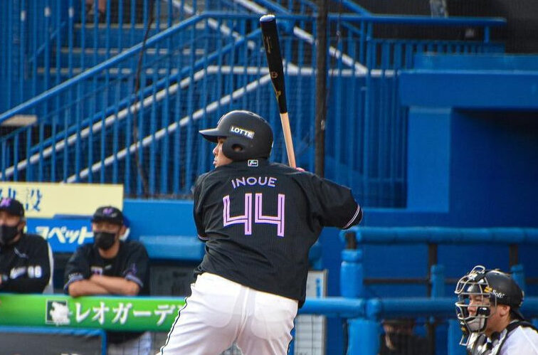 千葉ロッテマリーンズ 井上晴哉選手の未使用バット - バット