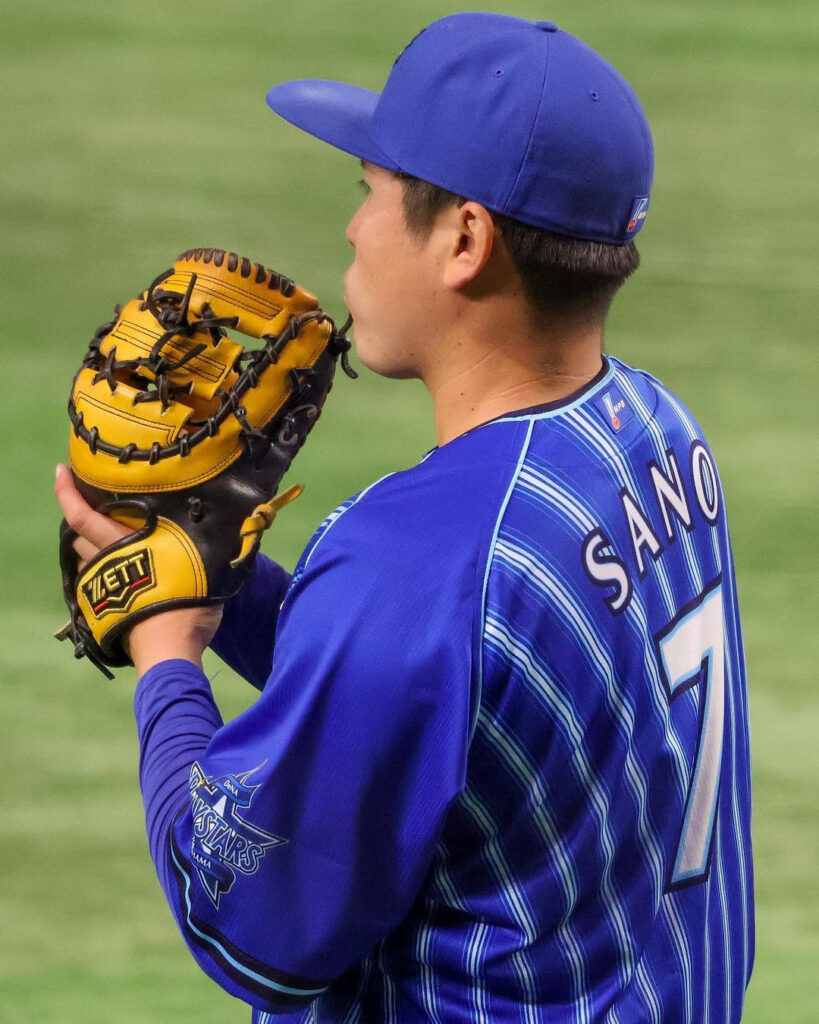 横浜DeNAベイスターズ 佐野恵太 バッティンググローブ - 野球