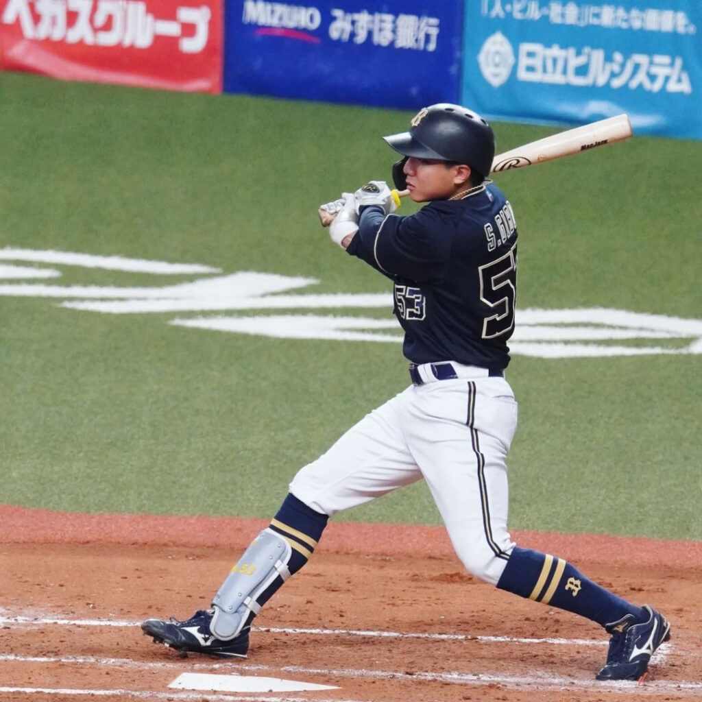 オリックス・バファローズ #５３ 宜保 翔（ぎぼ しょう）の使用