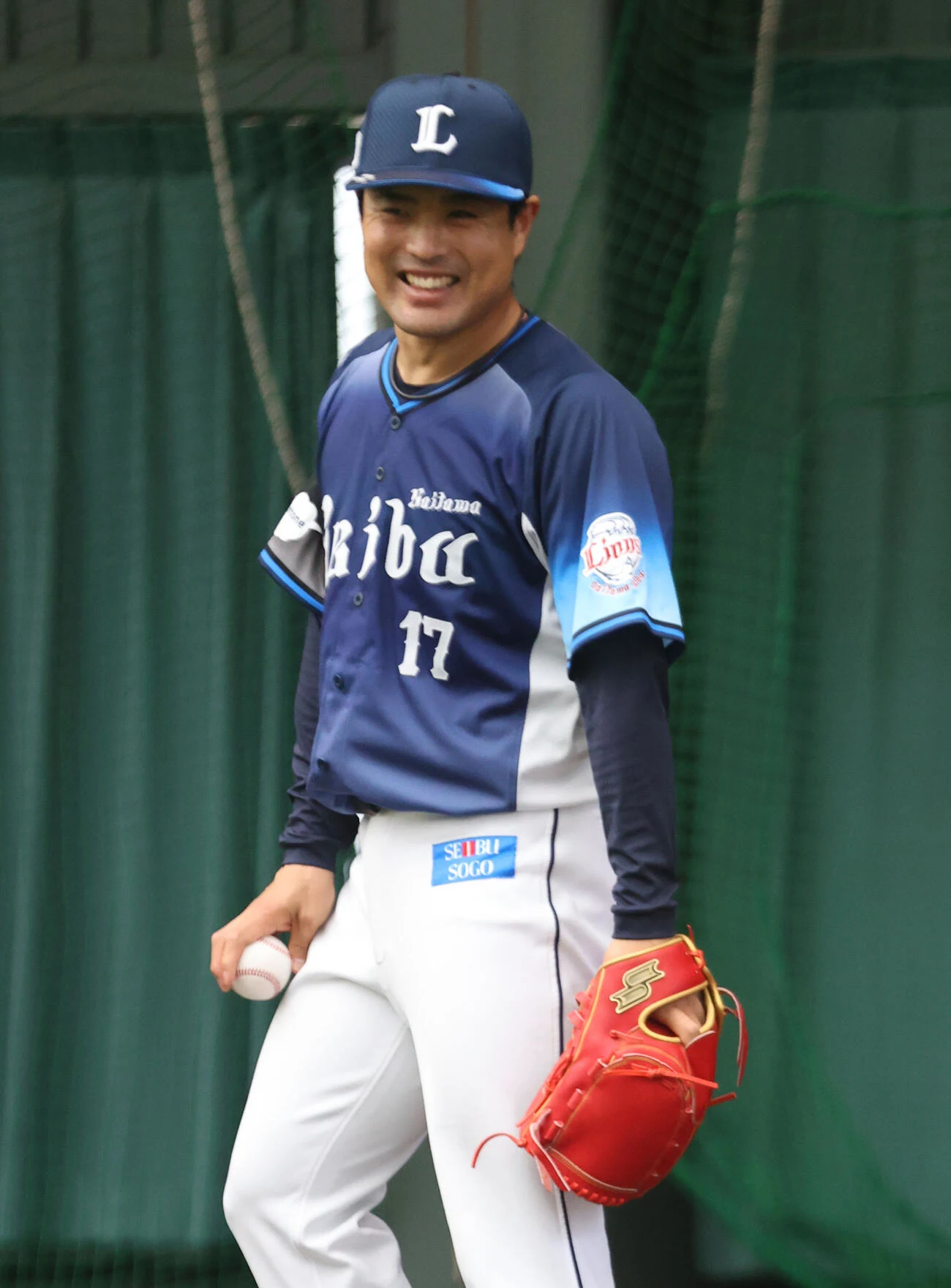 松本航 SSK グローブ