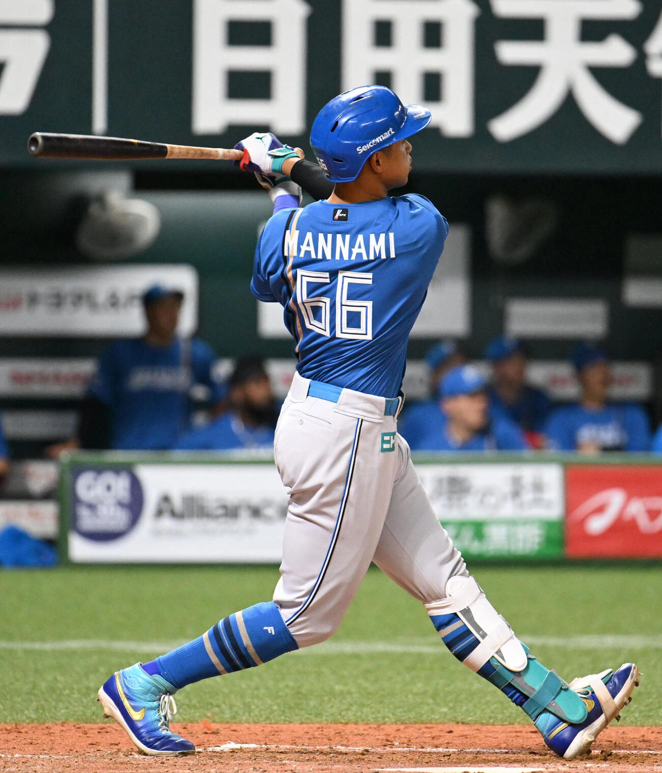 北海道日本ハムファイターズ #66 万波 中正（まんなみ ちゅうせい